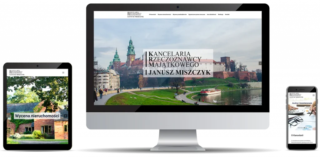 realizacja one page wycena majatku